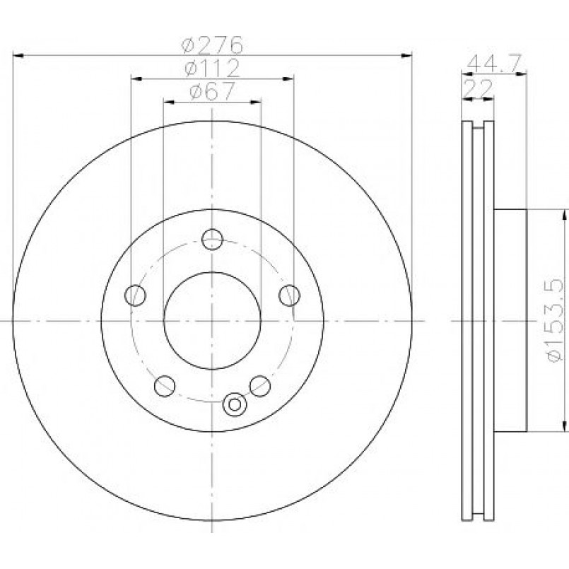 92131903 TEXTAR Диск гальмівний