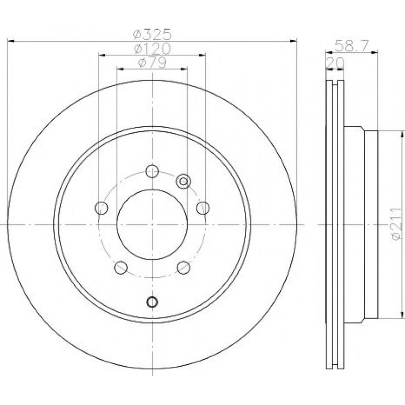 92147603 TEXTAR Диск гальмівний