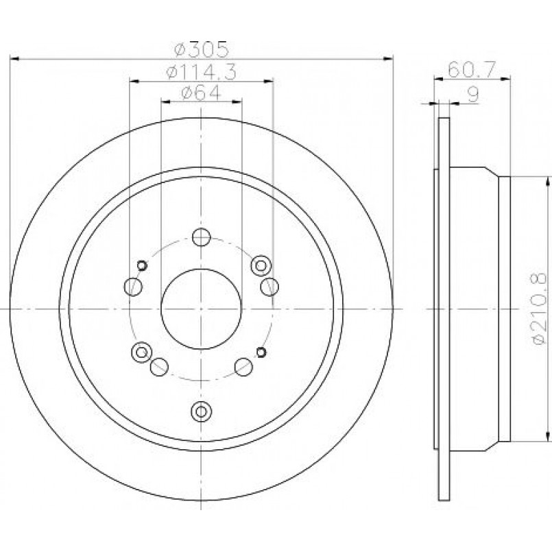 92162503 TEXTAR Диск гальмівний