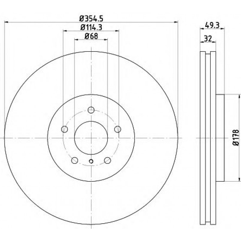 92199105 TEXTAR Диск гальмівний