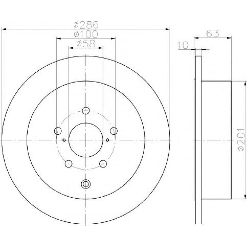 92200000 TEXTAR Диск гальмівний