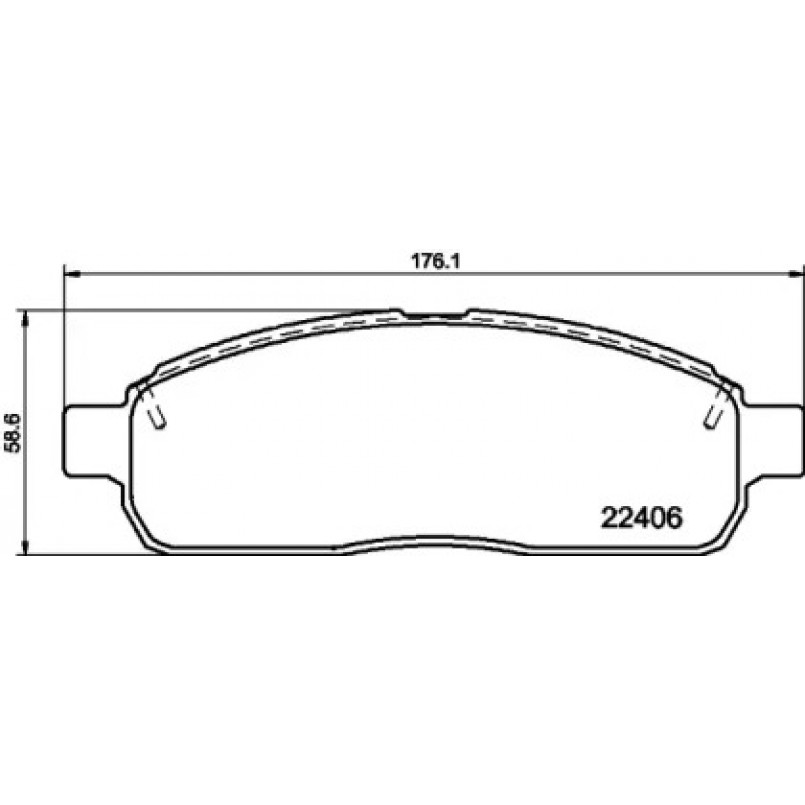 2240601 TEXTAR Гальмівні колодки до дисків