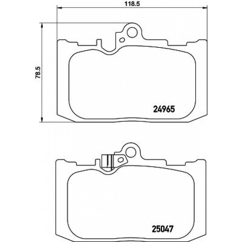 2496501 TEXTAR Гальмівні колодки до дисків