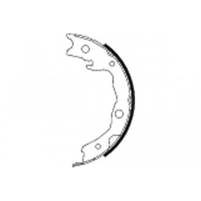 91068200 TEXTAR Гальмівні колодки до барабанів