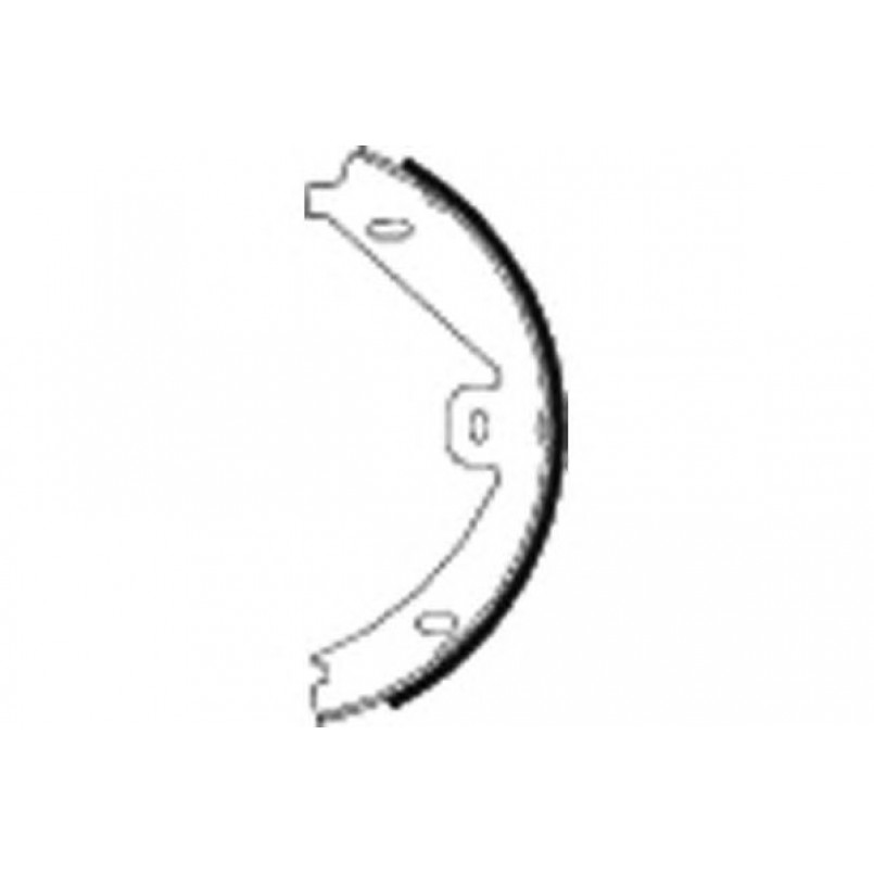 91069100 TEXTAR Гальмівні колодки до барабанів