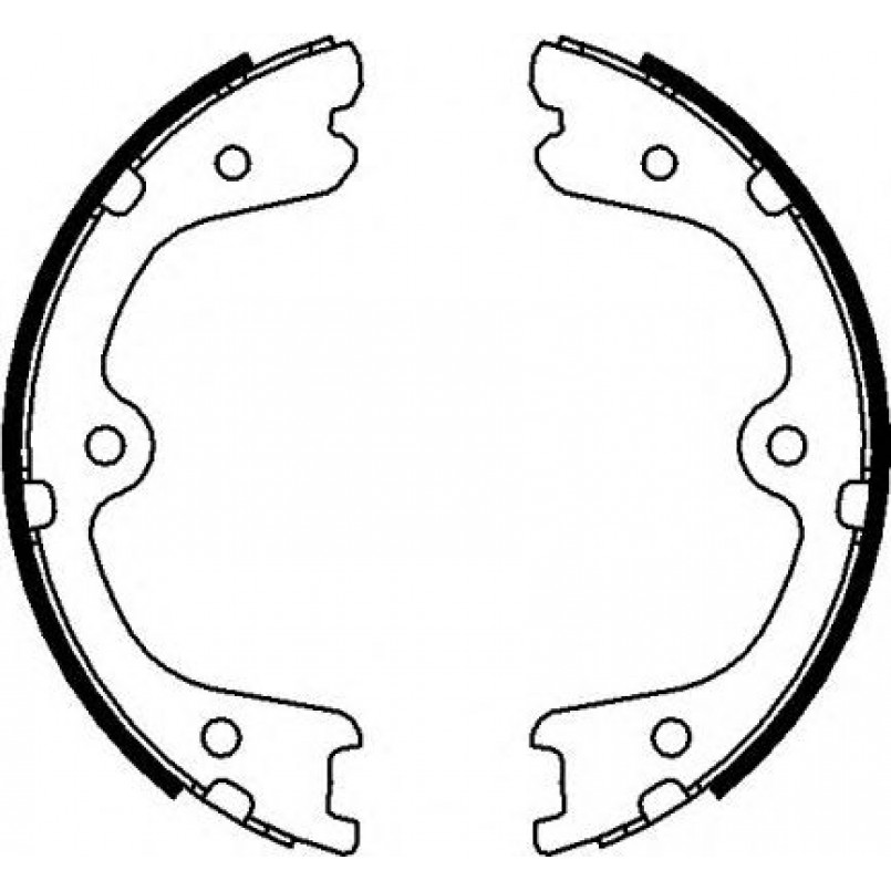 91073200 TEXTAR Гальмівні колодки до барабанів