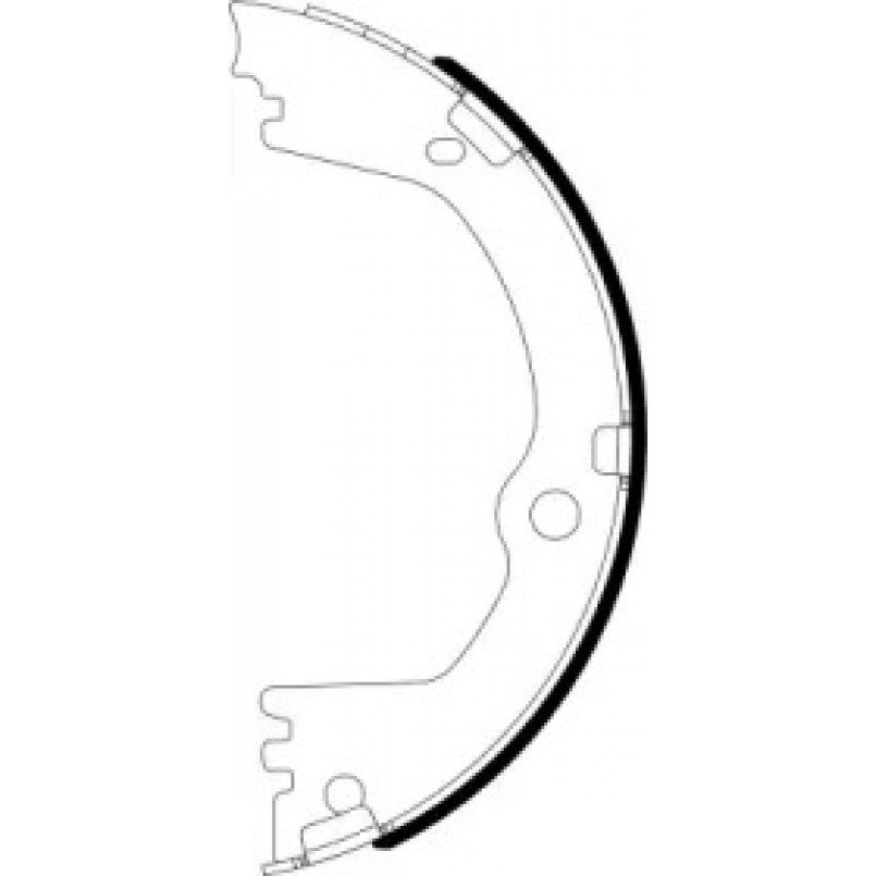 91082700 TEXTAR Гальмівні колодки до барабанів