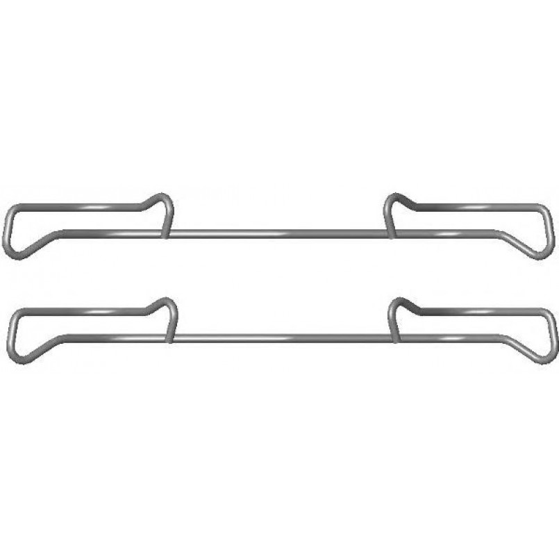 82076800 TEXTAR Планка супорта прижимна (пружина прижимна)