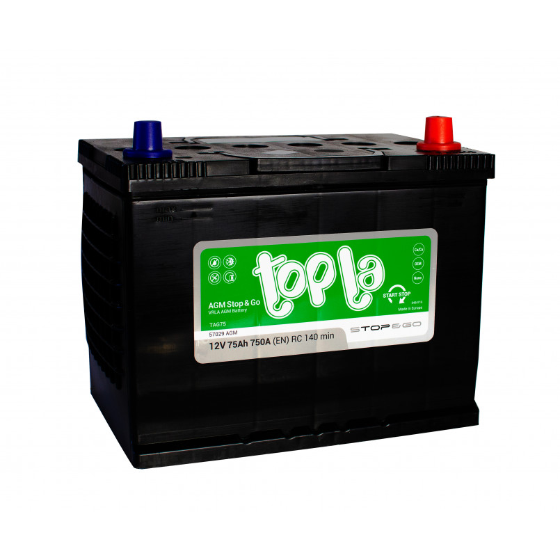 75 Ah/12V AGM Euro Japan (0) 