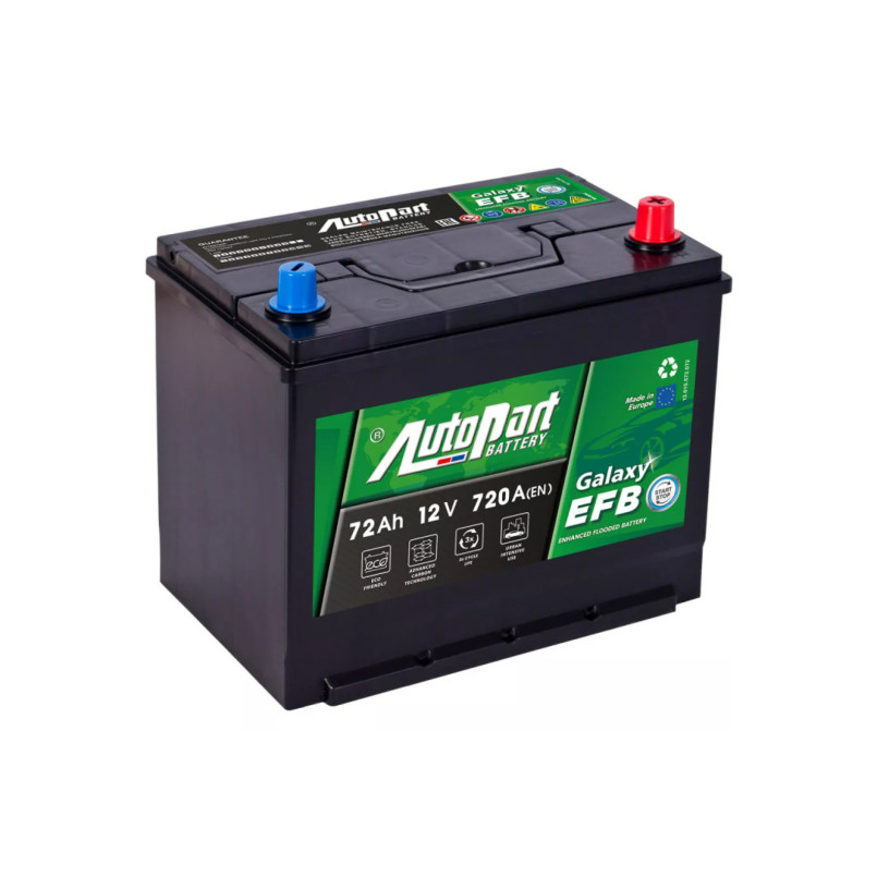 72 Ah/12V  Autopart EFB Japan Euro(0)