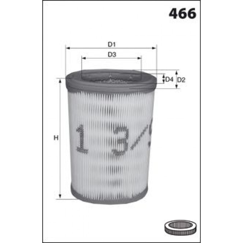EL3559  Фільтр повітря (Mecafilter)