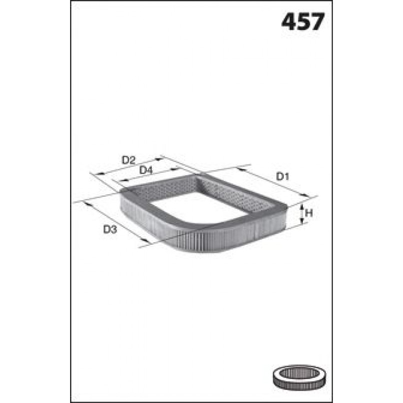 EL3756  Фільтр повітря (Mecafilter)