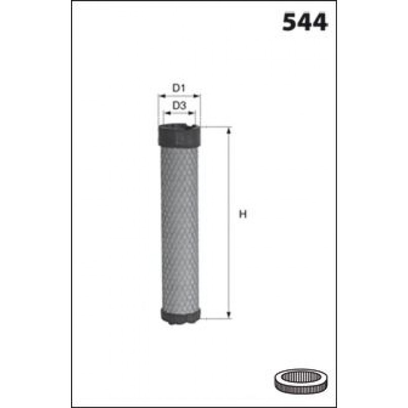 FA3347  Фільтр повітря (Mecafilter)