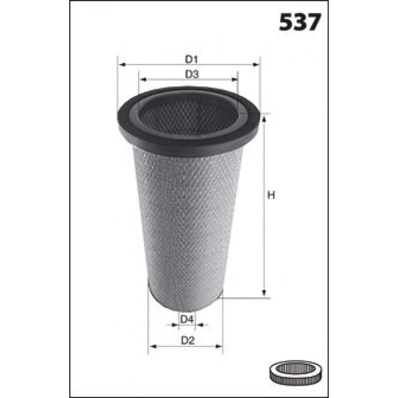 FA3390  Фільтр повітря (Mecafilter)