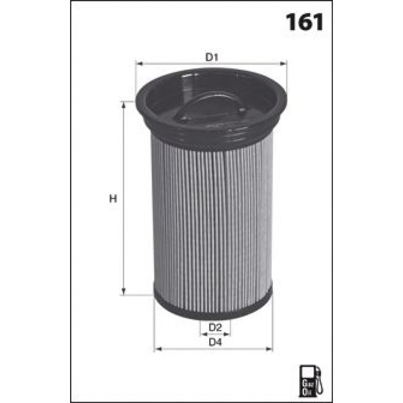 JLG5445  Фільтр салону (Mecafilter)