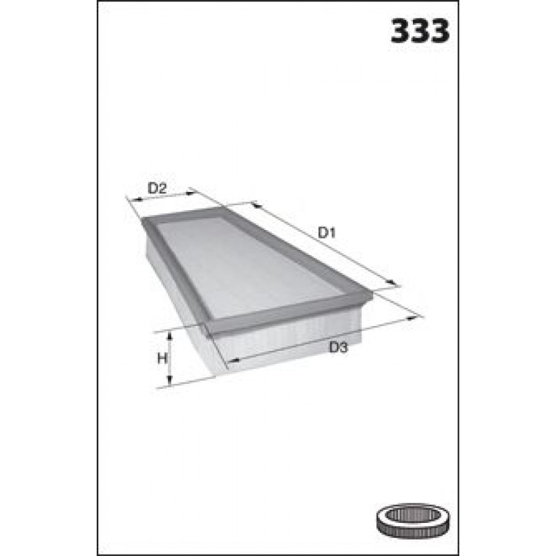 JLP9290  Фільтр повітря (Mecafilter)