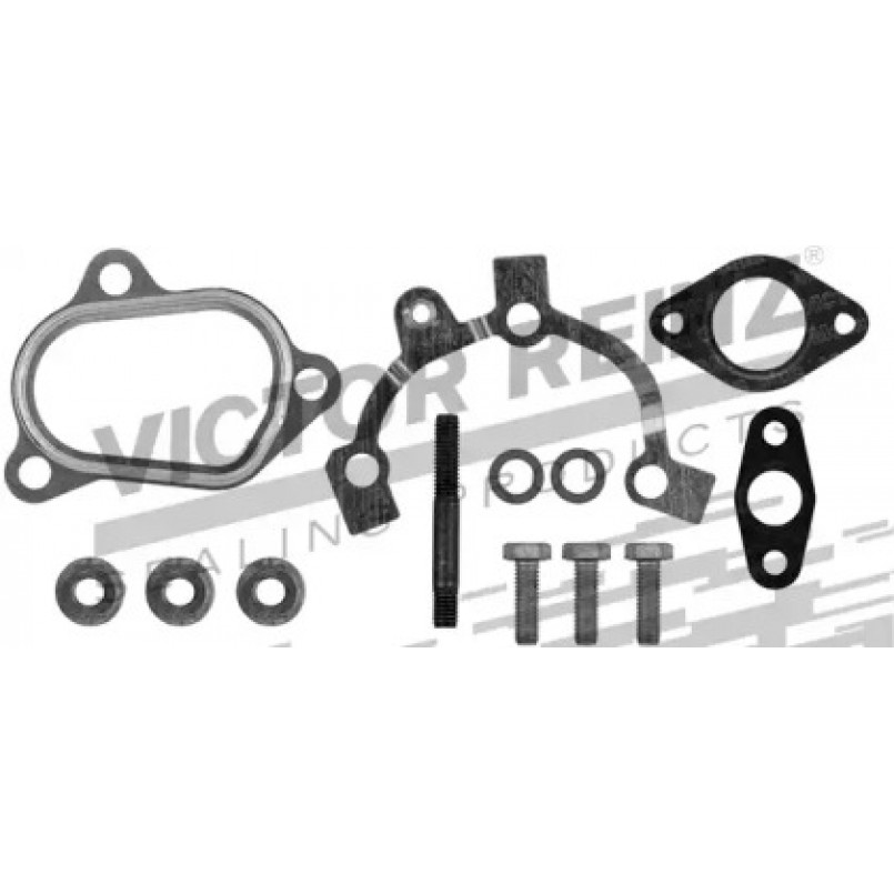 04-10073-01 Victor Reinz  Комплект прокладок турбіни Fiat Doblo 1.3JTD 05-10