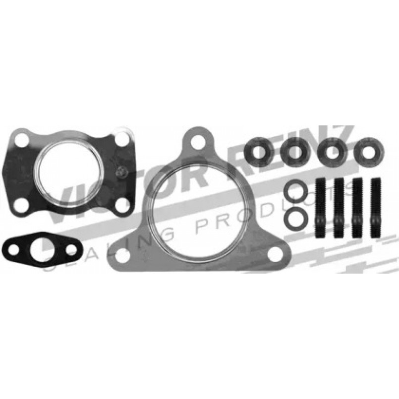 04-10074-01 Victor Reinz  Комплект прокладок турбіни Peugeot Expert 2.0HDI 00-06 (80kw)