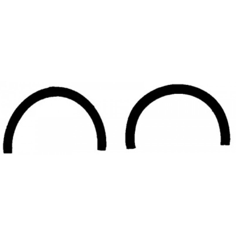 71-24488-10 Victor Reinz Сальник колінвалу (задній) (набивка) MB OM314-364