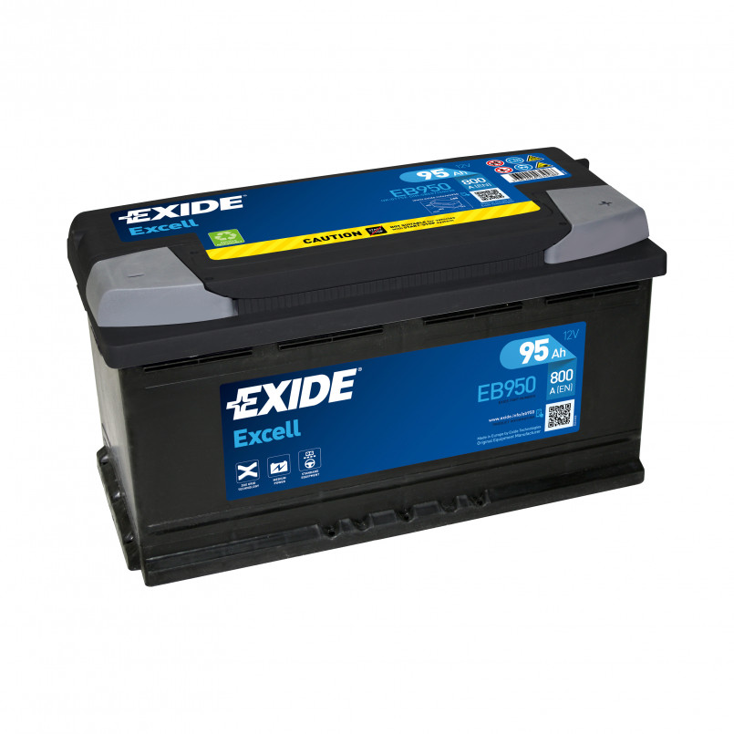 95 Ah/12V EXIDE EXCELL  Euro EB950