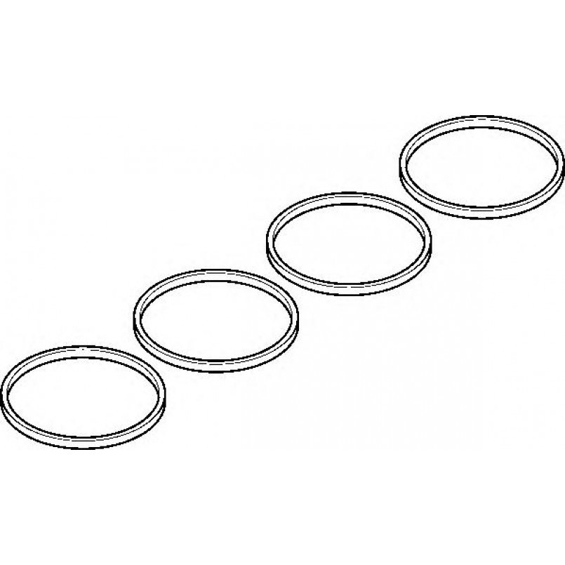 893.650 ELRING Комплект прокладок двигуна