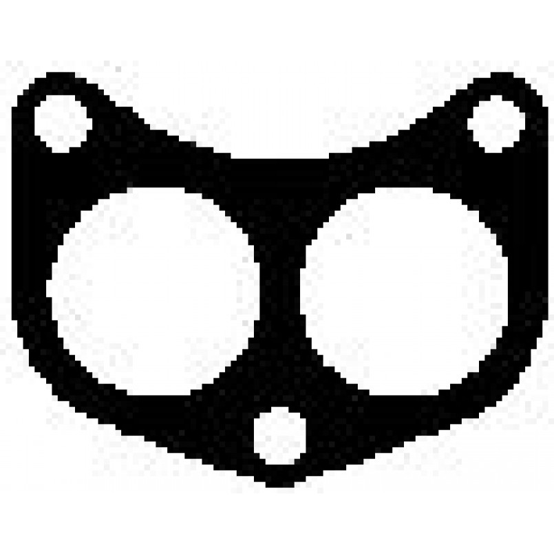 814.238 ELRING Прокладка прийомної труби