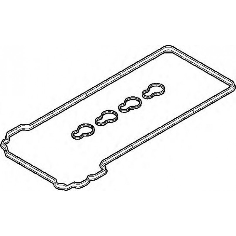 728.980 ELRING Прокладка клапанної кришки