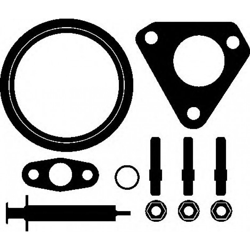716.280 ELRING Комплект прокладок турбіни VW T4 1.9 TD 92-03
