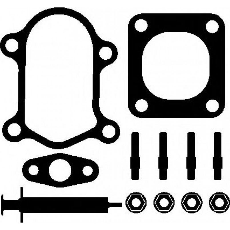 714.810 ELRING Комплект прокладок турбіни Citroen Jumper/Fiat Ducato/Opel Movano 2.8 HDI/JTD/DTI 98-