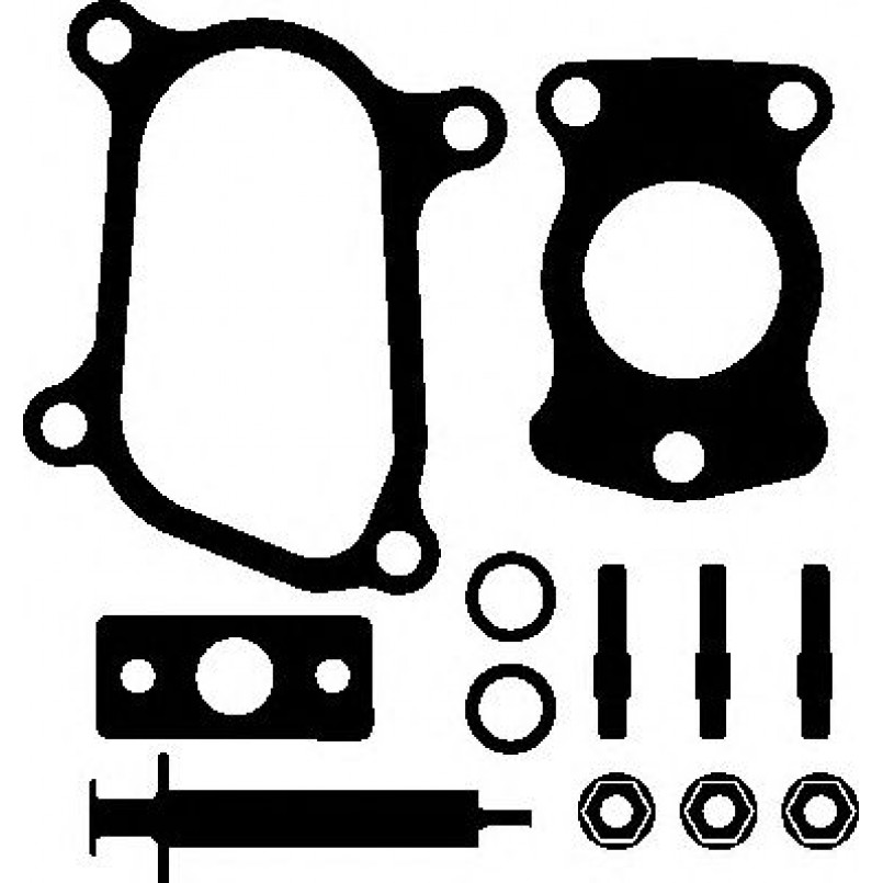 714.630 ELRING Комплект прокладок турбіни Peugeot Partner 2.0 HDI 00-