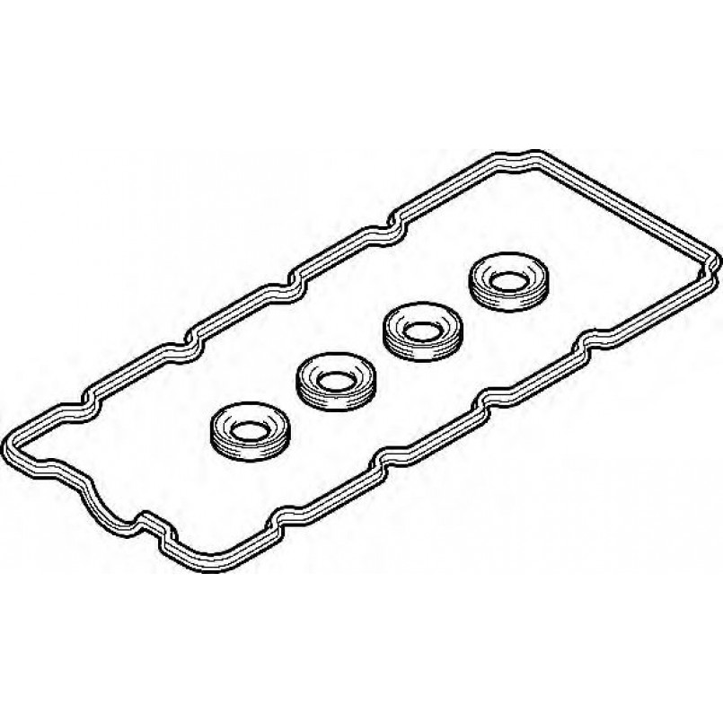 498.990 ELRING Комплект прокладок двигуна
