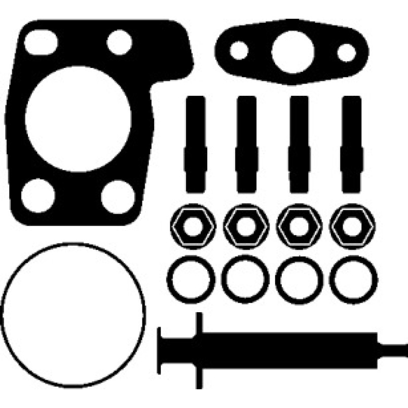430.160 ELRING Комплект прокладок турбіни Citroen Berlingo/Fiat Scudo 1.6HDI/TDCI 10-