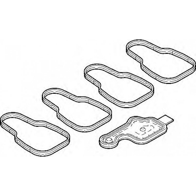 388.260 ELRING Прокладка колектора впускного Ford Galaxy/Transit 2.0 94-06 (к-кт)