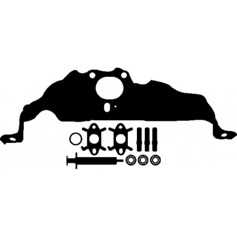 382.490 ELRING Комплект прокладок турбіни MB Citan 108/109/111 CDI 12-/Renault Scenic III 1.5dCi 09-