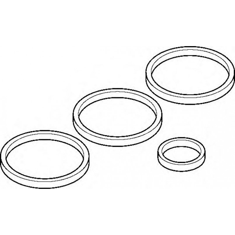 310.320 ELRING Комплект прокладок колектора впускного VW Caddy IV 1.0 TSI 15-