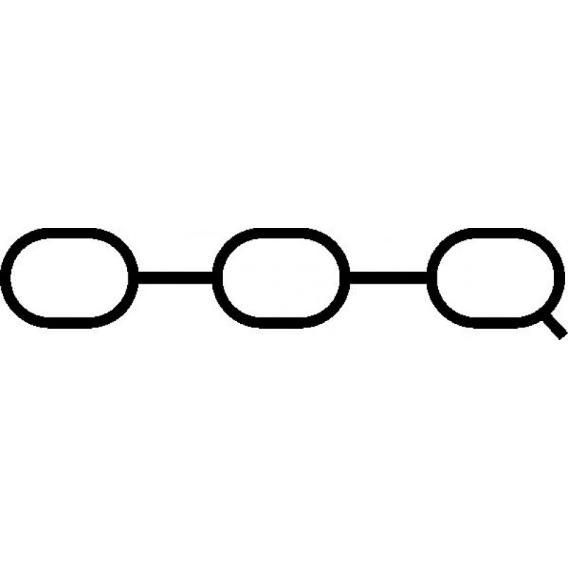 290.930 ELRING Прокладка колектора впускного Citroen C1/Peugeot 107 1.0 05-14