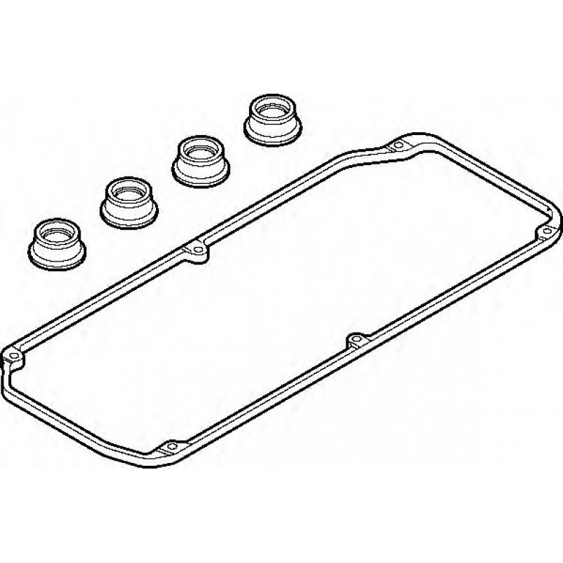 290.780 ELRING Прокладка кришки клапанів Mitsubishi Lancer/Carisma 1.6-1.8 92-06 (к-кт)