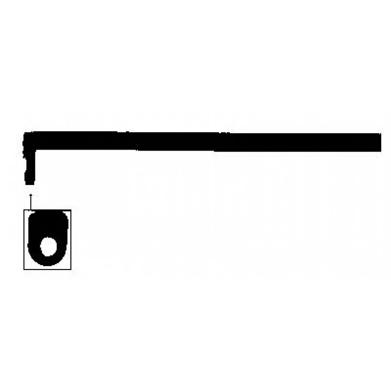 185.450 ELRING Ущільнювач бугеля колінвалу Citroen Berlingo/Peugeot Partner 1.9/2.0 HDi 82- (флажок)