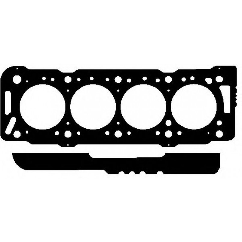 147.522 ELRING Прокладка ГБЦ Citroen Jumper 1.9TD 94-02 (1 метка) (1.34mm)