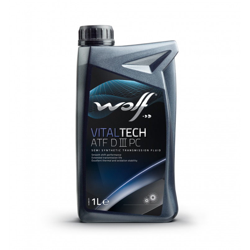 Трансмісійна олива WOLF VITALTECH ATF DIII PC  1л.