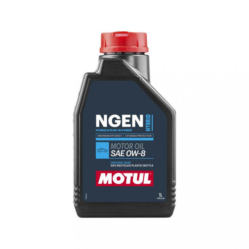 Олива моторна MOTUL NGEN Hybrid SAE 0W8 12x1 L