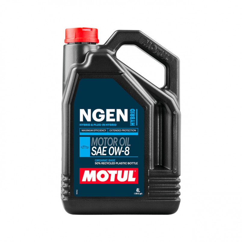 Олива моторна MOTUL NGEN Hybrid SAE 0W8 4x4 L