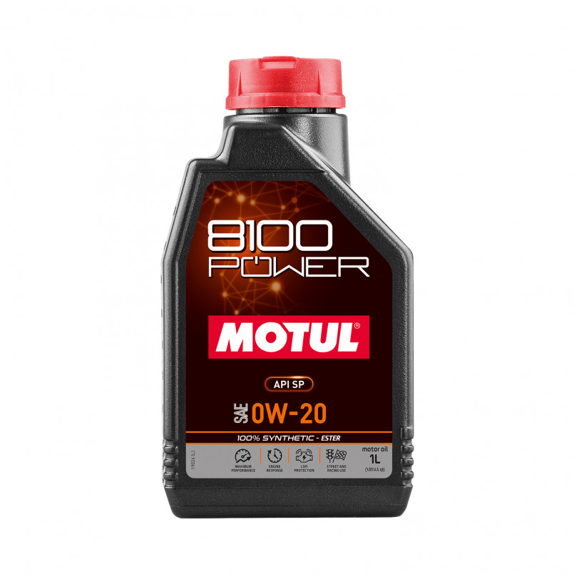 MOTUL 8100 Power SAE 0W20 12х1 L