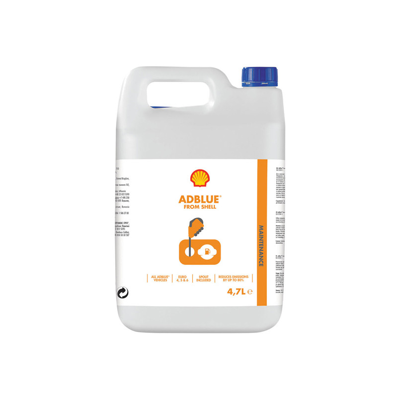 Рідина для нейтралізації вихлопних газів SHELL AdBlue, 4,7л