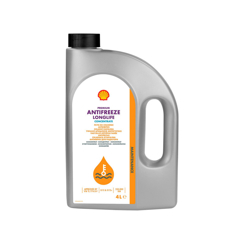 SHELL Premium Antifreeze LL Conc. G12/G12+/TL774D-F, 4L