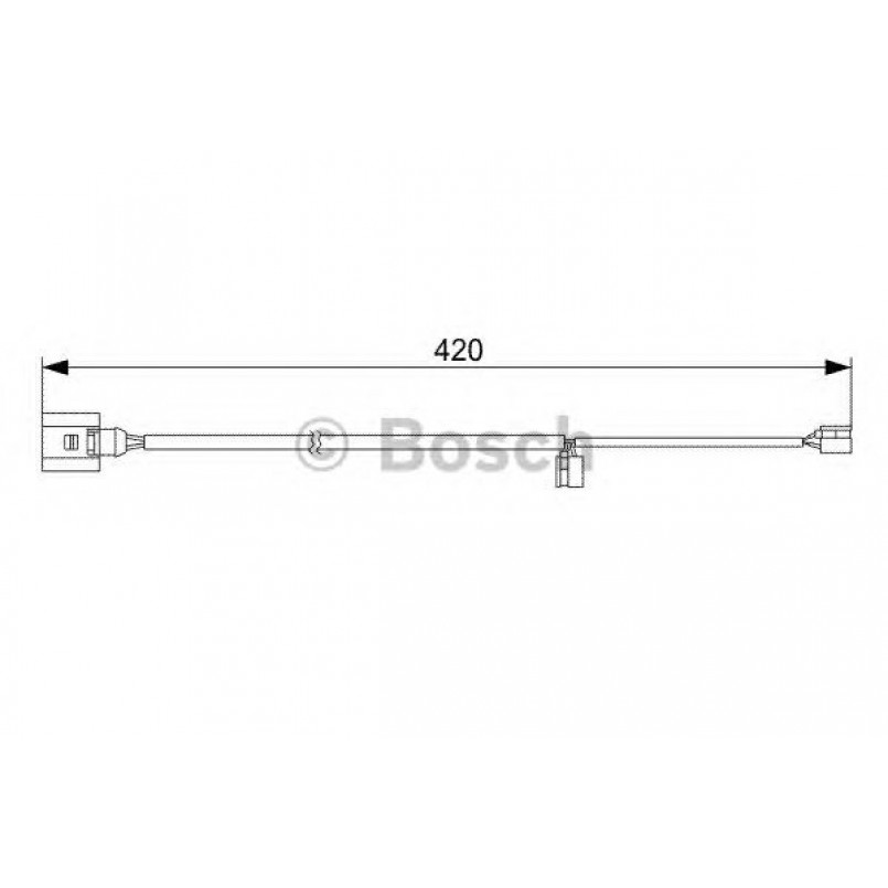 1987473012 BOSCH Датчик зносу гальмівних колодок