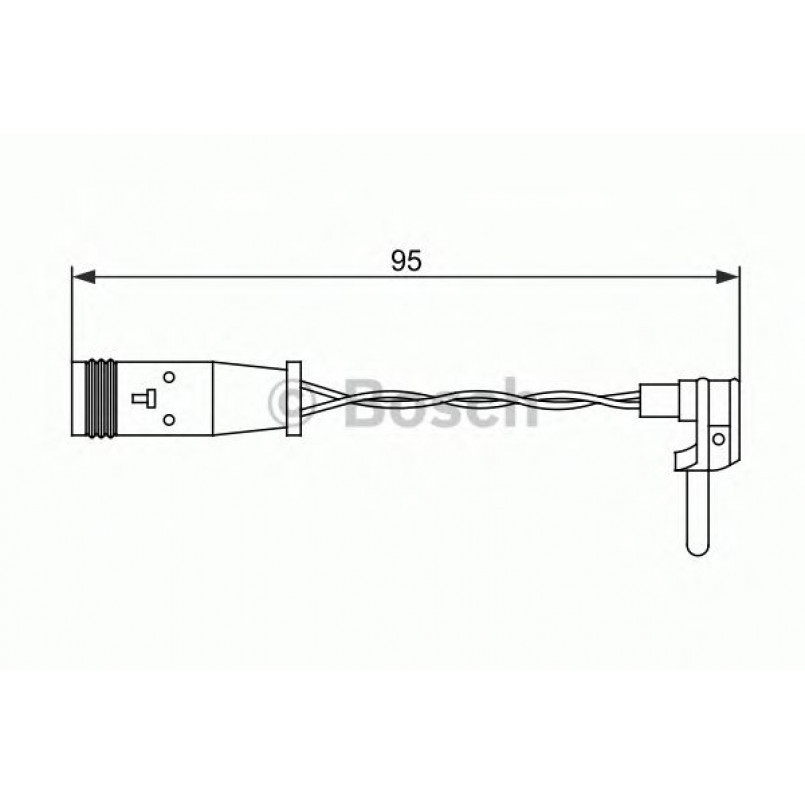 1987473070 BOSCH Датчик зносу гальмівних колодок