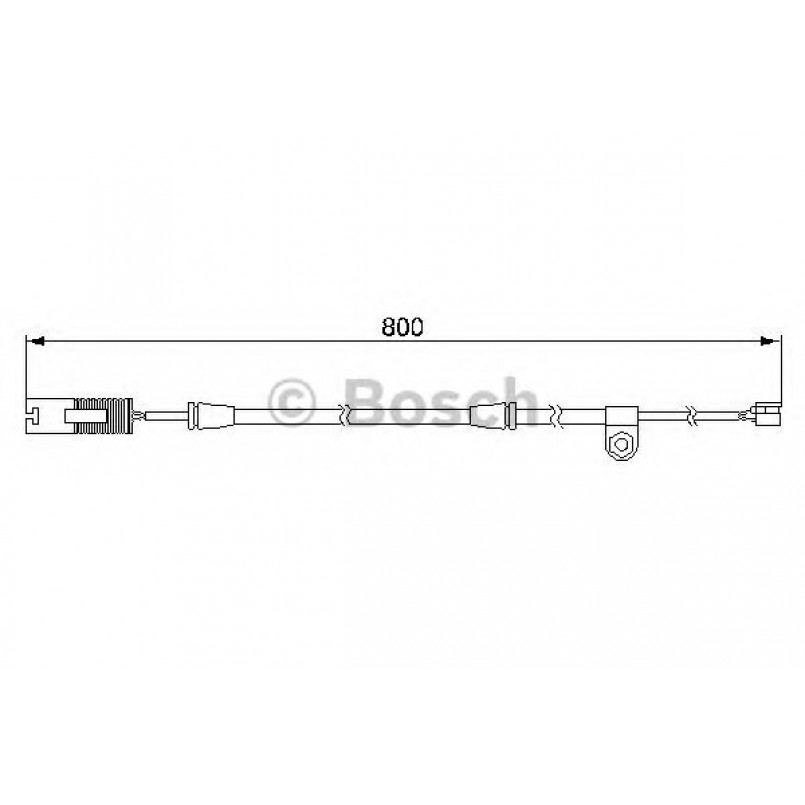 1987474945 BOSCH Датчик зносу гальмівних колодок