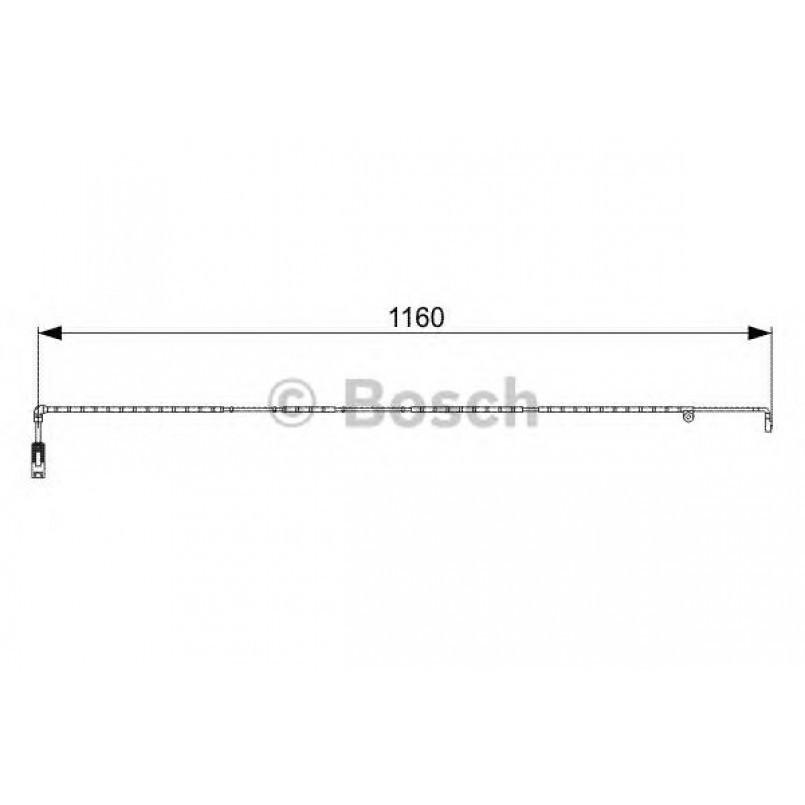 1987473055 BOSCH Датчик зносу гальмівних колодок