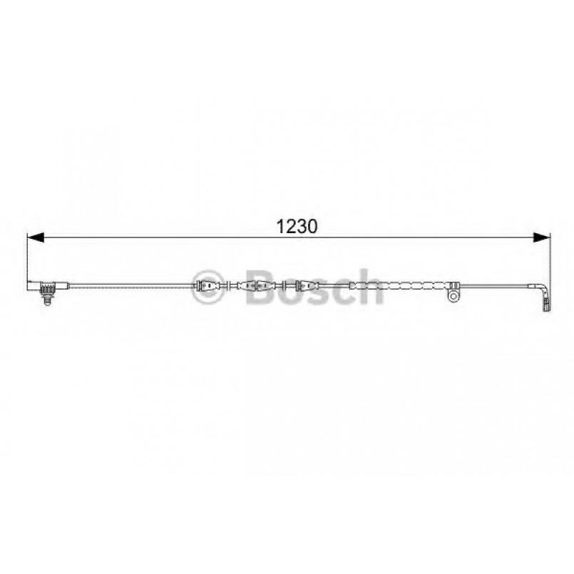1987473022 BOSCH Датчик зносу гальмівних колодок